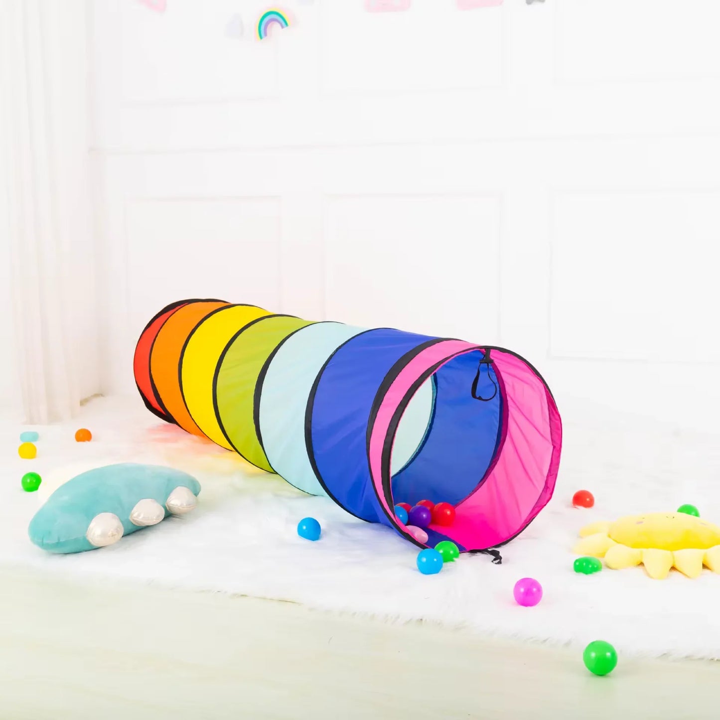 RainbowRun | Kleurrijke kruipervaring - Speeltunnel