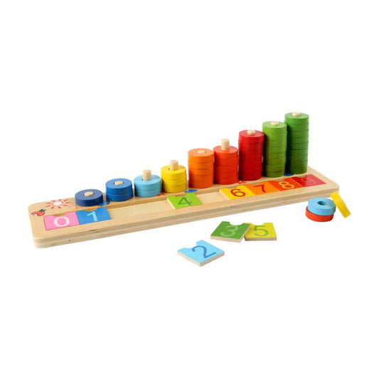 Countfun | Leren Tellen En Rekenen - Houten Rekenbord