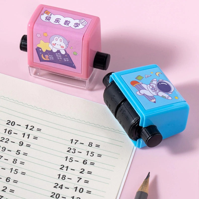 Mathprint | Peels Oefenen Met Rekensommen - Educatieve Rekenstempel