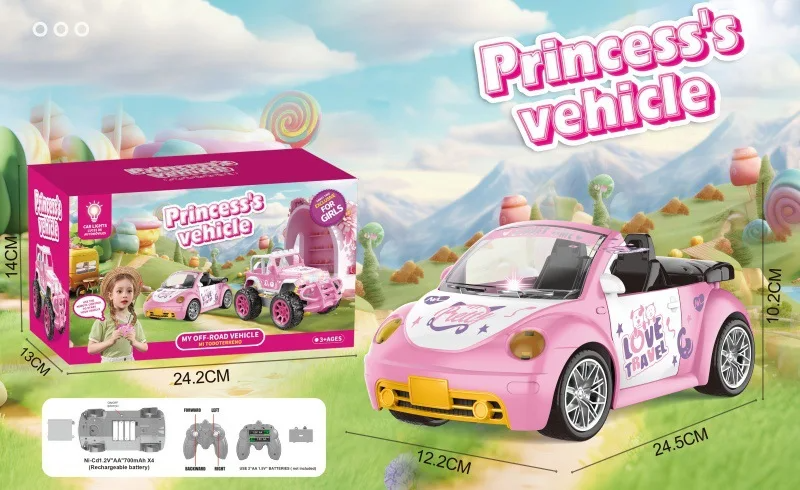 PinkRider | Stoere avonturen - Speelgoed RC Auto