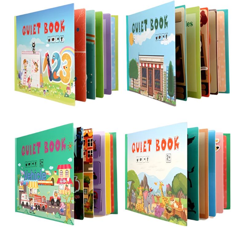 Discoverybook | Spelenderwijs Kleuren En Vormen - Montessori Speelboek