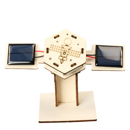 Solarvision  Leer En Bouw Een Satelliet - Houten Modelset