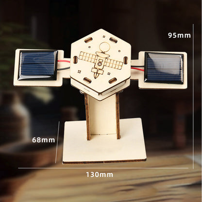 Solarvision  Leer En Bouw Een Satelliet - Houten Modelset