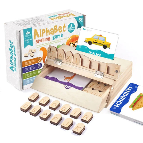 Wordwizard | Speel En Leer Met Letters - Houten Spellingsspel