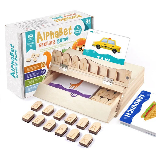 Wordwizard | Speel En Leer Met Letters - Houten Spellingsspel