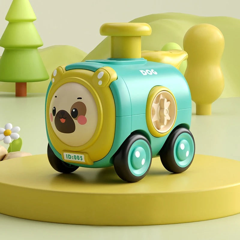 Rollingzoo | Dierentrein Vol Plezier - Speelgoedtrein