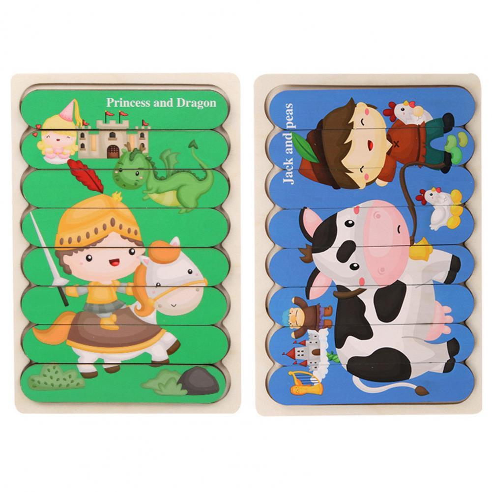 Wildmind Puzzel | Leer Vormen En Kleuren - Houten 3D Puzzel