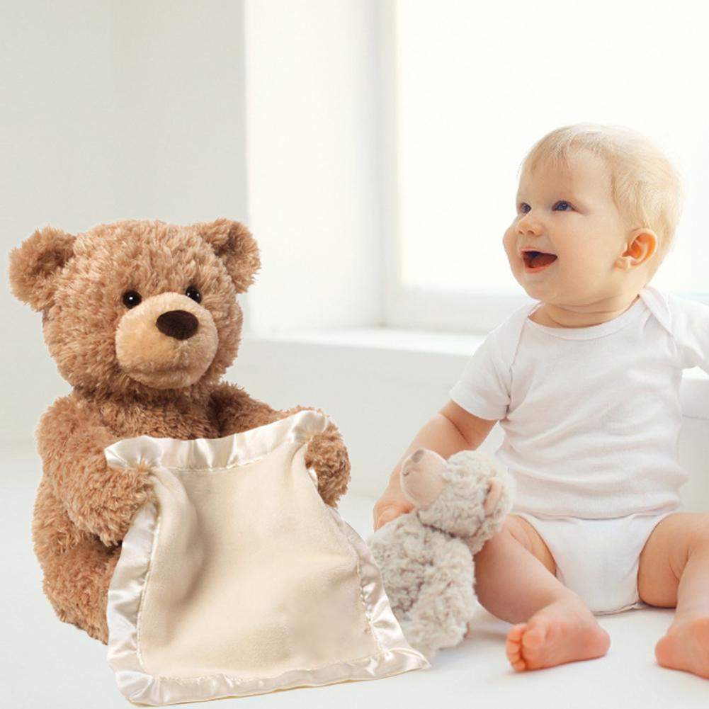 Peekaboo | Knuffelzacht Kiekeboe Spel - Speelgoedbeer