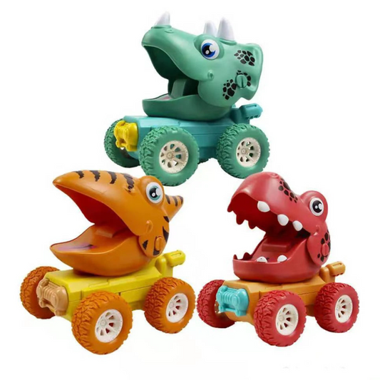 Dinodrive | Terugtrekbare Dino Racewagens - Speelgoed Auto