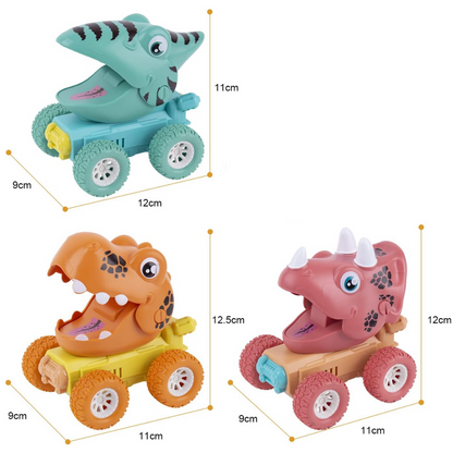 Dinodrive | Terugtrekbare Dino Racewagens - Speelgoed Auto